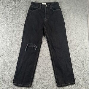 STILL HERE NEW YORK Childhood Jeans‎ Washed Black Women's Size 28 Straight
